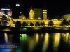 Melbourne - Skyline bei Nacht